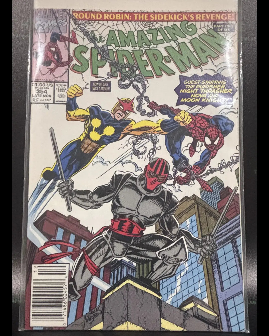 The Amazing Spider-Man Vol 1 #354 Marvel 1991 Wilde at Heart Part 2 of 6 HYYVVE