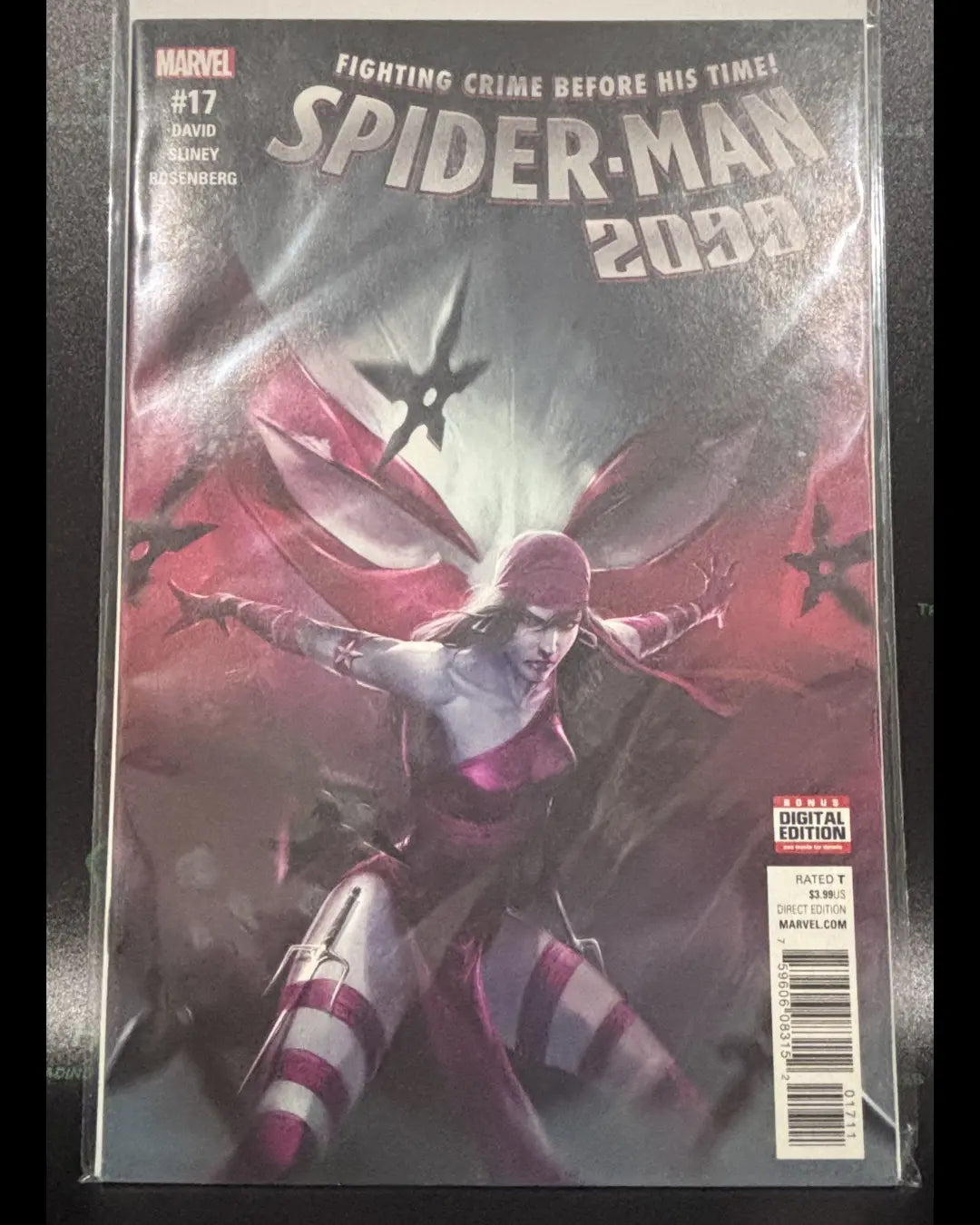 Marvel Comics Spider-Man 2099 #17 Feat ELEKTRA 2015 HYYVVE