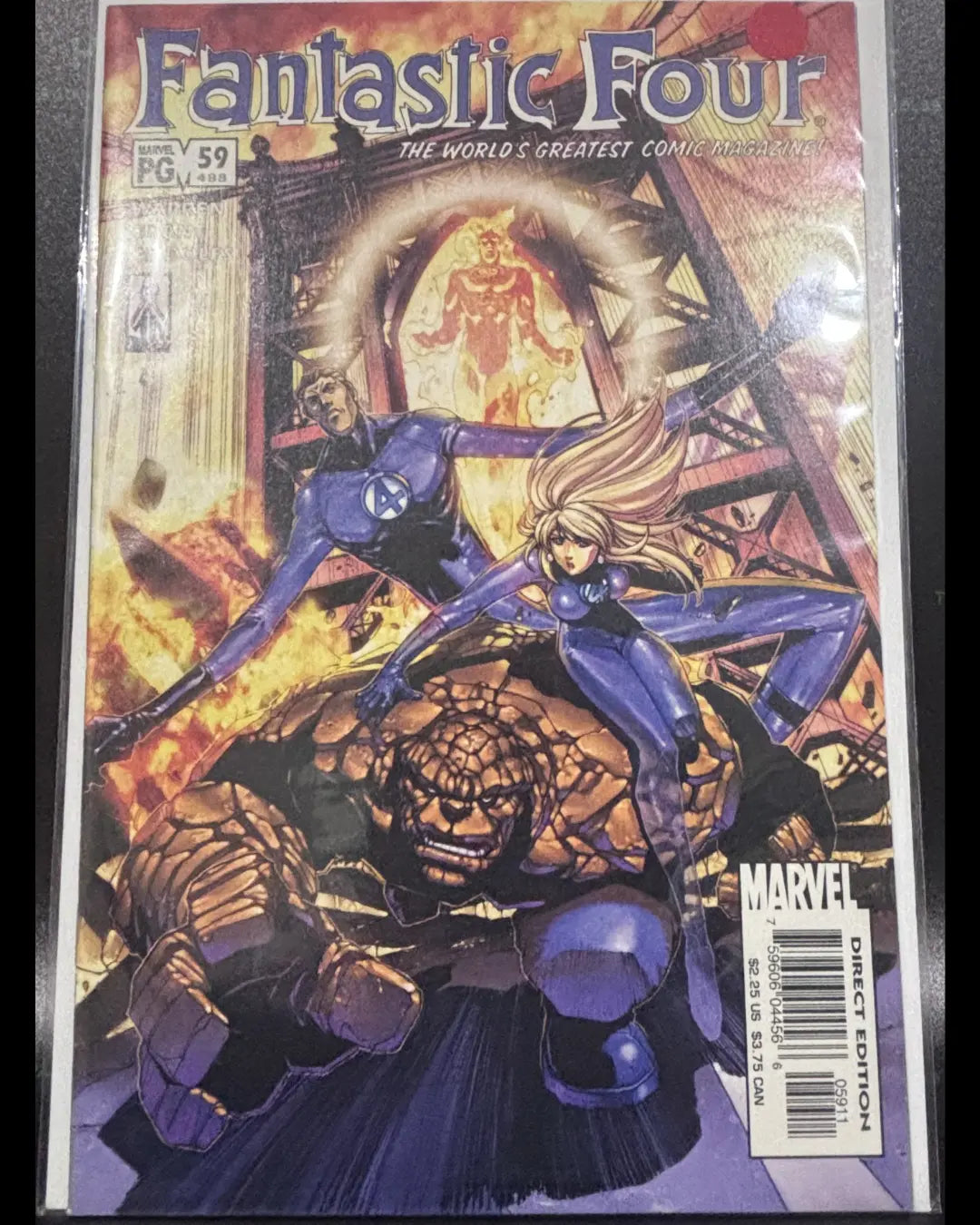 Marvel Comics Fantastic Four Vol 3 #59 2002 Near Mint HYYVVE