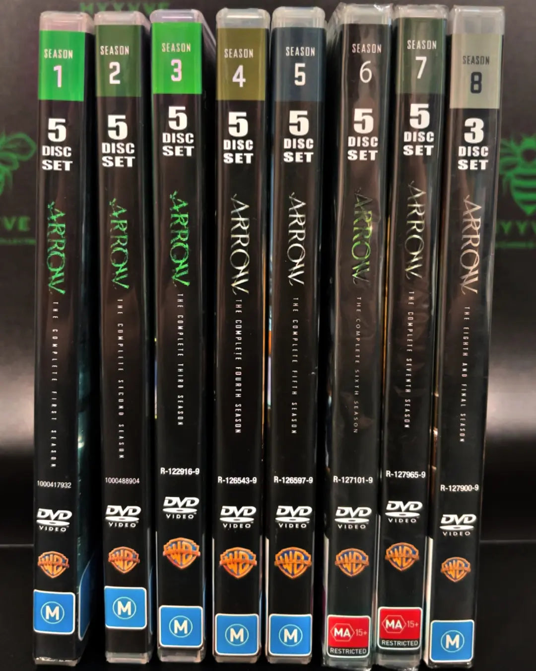 Arrow: The Complete Series Box Set | DVD | DC Superhero Collection HYYVVE