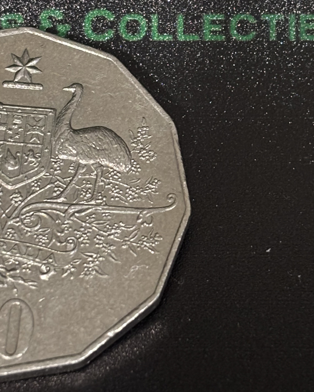 2001 50c Australian coin Cent of Federation Double Strike Error RARE