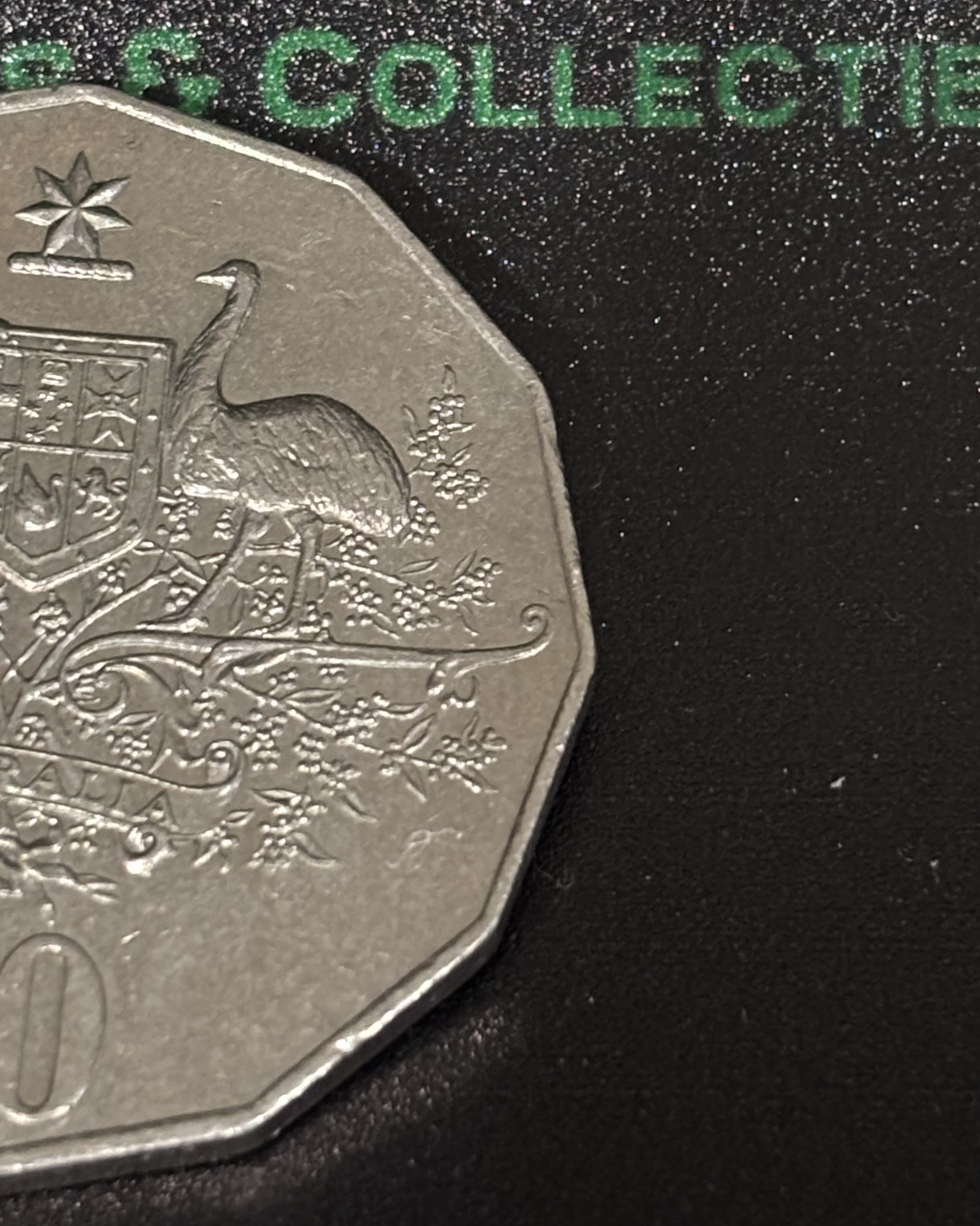 2001 50c Australian coin Cent of Federation Double Strike Error RARE