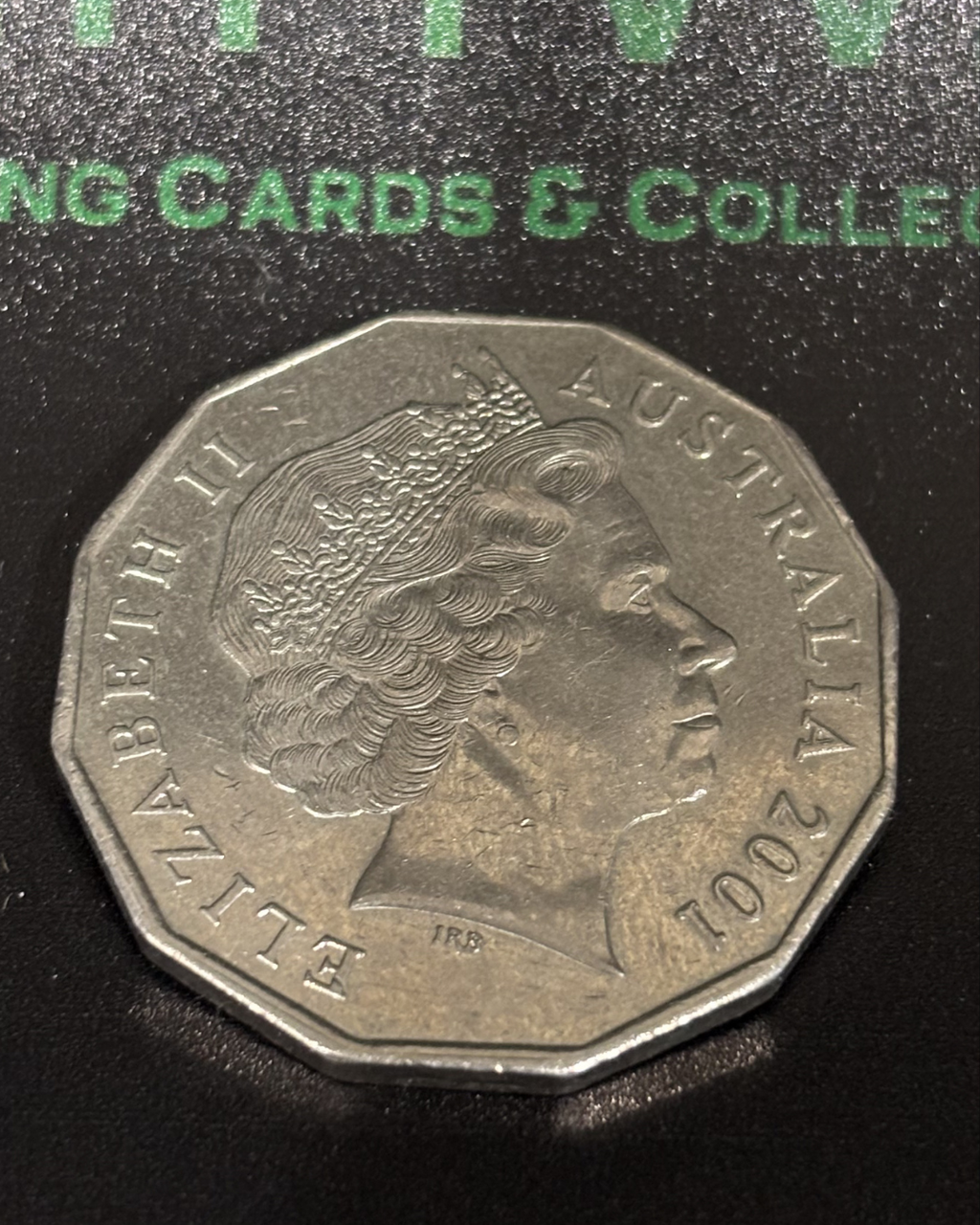 2001 50c Australian coin Cent of Federation Double Strike Error RARE