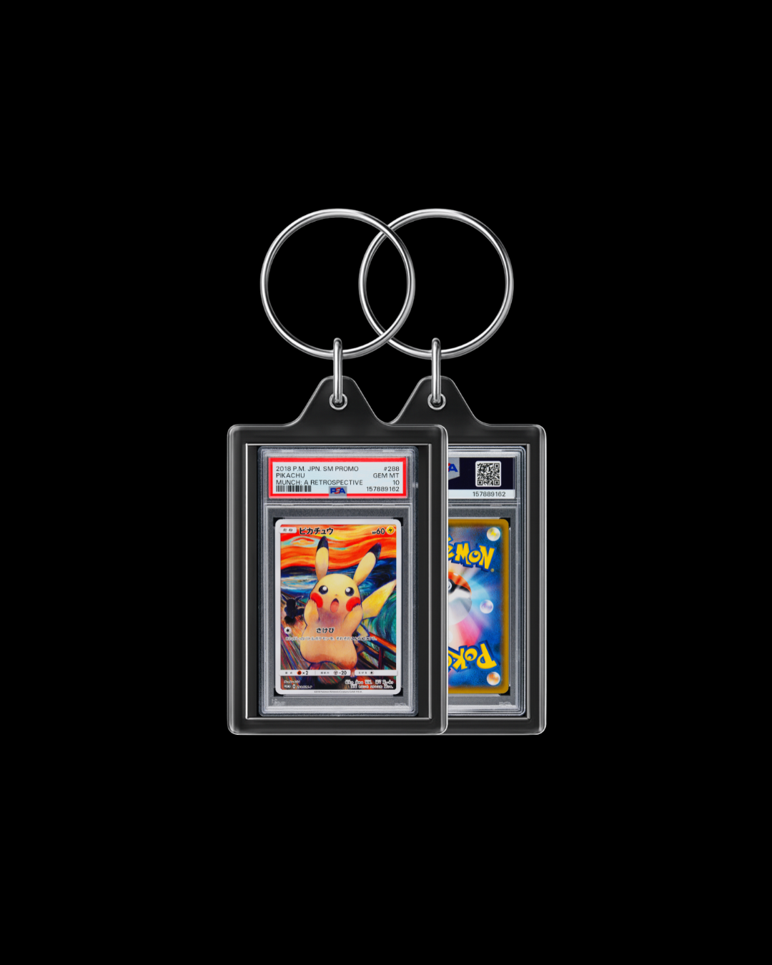 2018 Promo Pikachu Munch: A Retrospective #288 Keychain