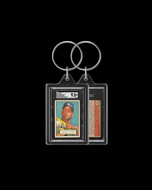 1952 Topps Mickey Mantle (#311) Keychain HYYVVE