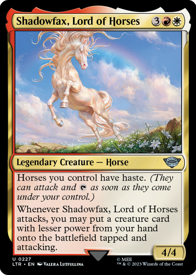Shadowfax, Lord of Horses - The Lord of the Rings: Tales of Middle-earth