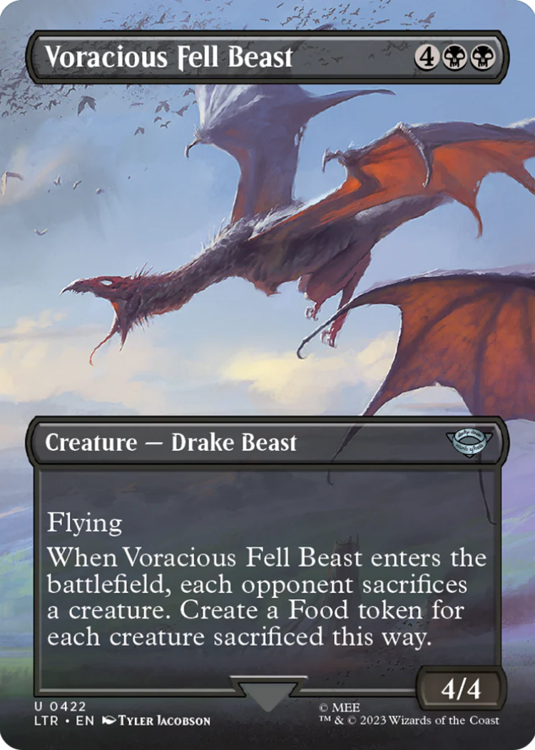 Voracious Fell Beast (Borderless) - The Lord of the Rings: Tales of Middle-earth (Borderless)