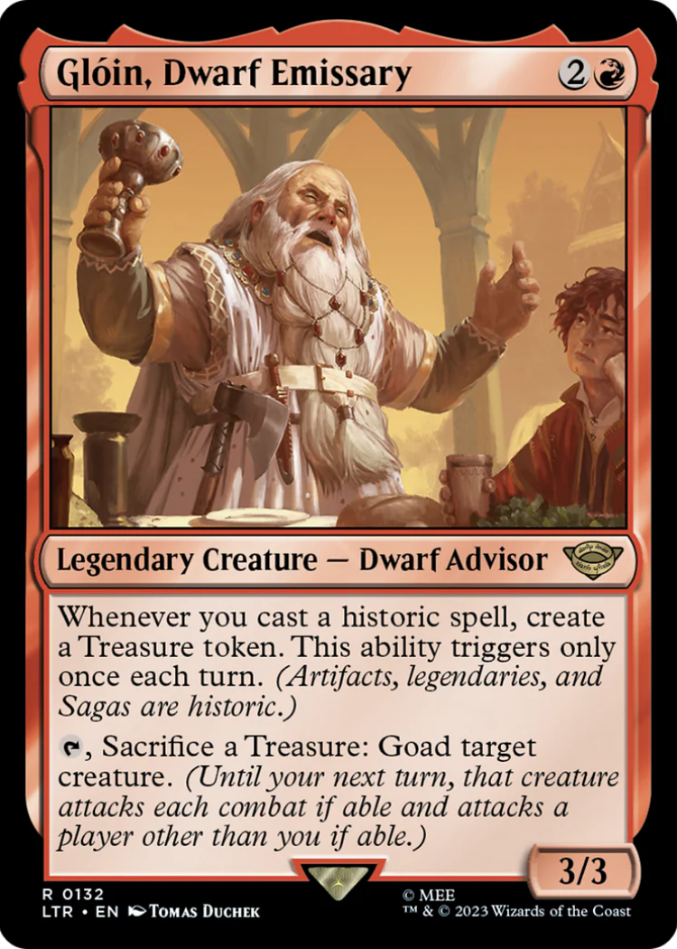 Gloin, Dwarf Emissary - The Lord of the Rings: Tales of Middle-earth