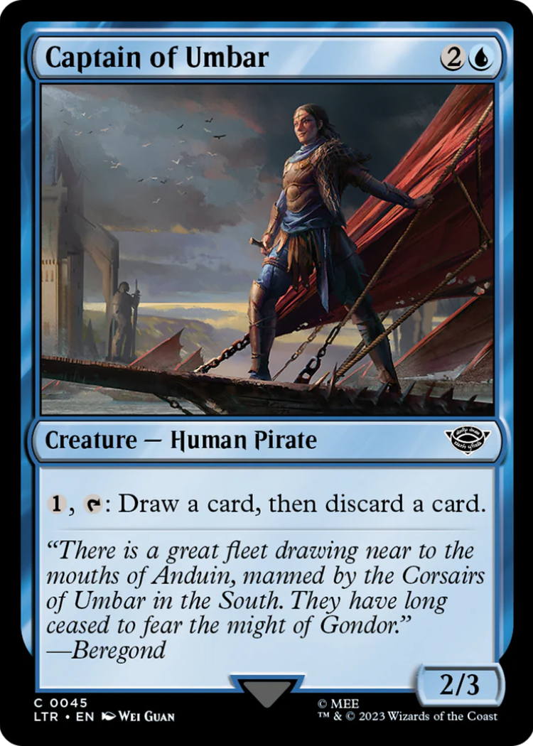 Captain of Umbar - The Lord of the Rings: Tales of Middle-earth