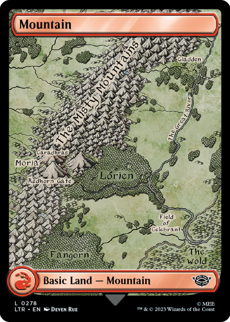 Mountain (0278) - The Lord of the Rings: Tales of Middle-earth