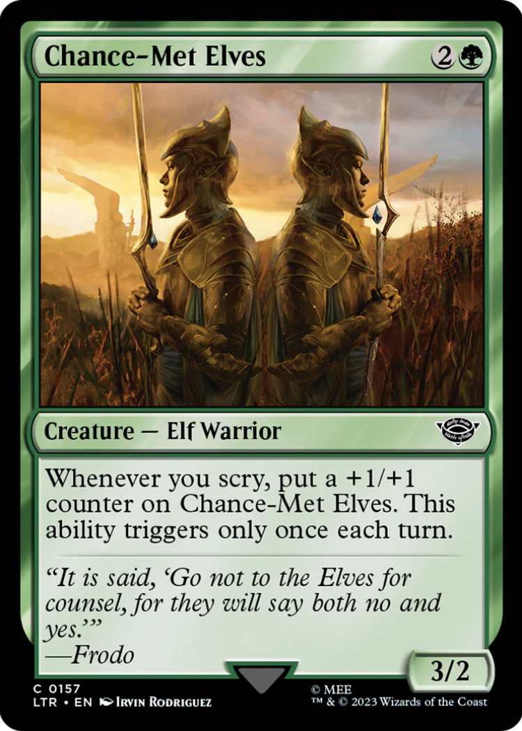 Chance-Met Elves - The Lord of the Rings: Tales of Middle-earth